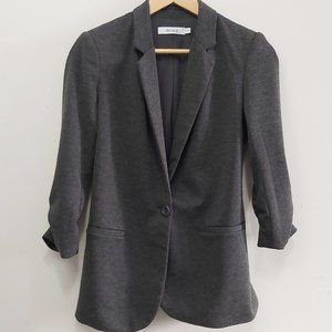 RICKI'S 3/4 Sleeve Gray Blazer for Women